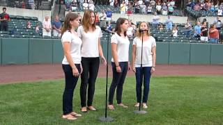 GQ sings The National Anthem at Ironbirds