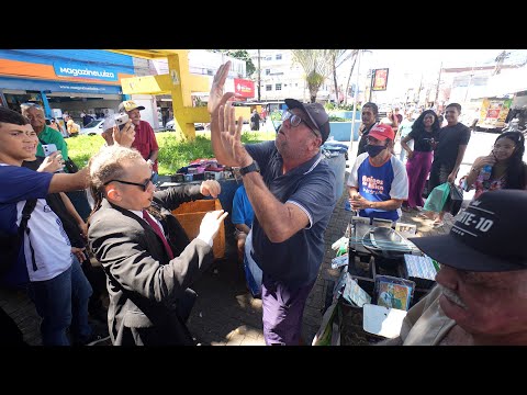 WITH A SUITCASE AND A GOBLET ON FATHER'S DAY