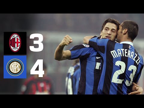 DA RIVEDERE! 7 GOL e SPETTACOLO in un derby STELLARE | MILAN vs INTER 06/07