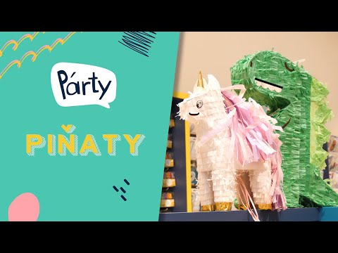 Piňaty všeho druhu pro vaši originální párty