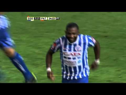 Gol de García. Godoy Cruz 1 - Patronato 1. Fecha 6. Primera División 2016.