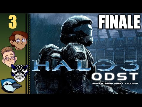 Let's Play Halo 3: ODST Co-op Part 3 FINALE - Coastal Highway
