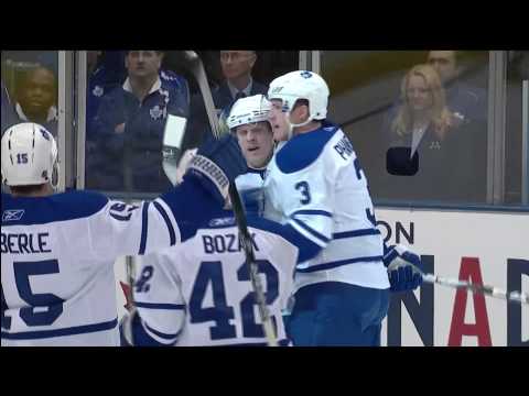 Phil Kessel Goal - Senators 0 - Leafs 1 - Feb 6th 2010 (HD)
