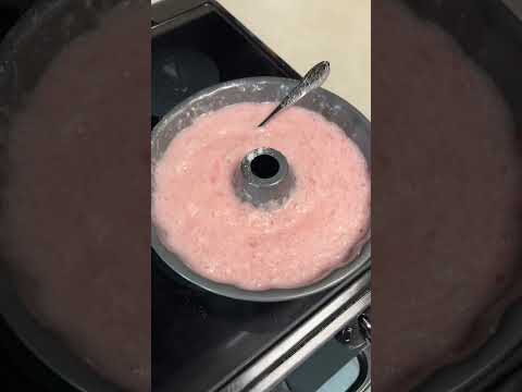 Momma makes the easiest cake recipe! Full video on our channel to see how it turned out! #cooking