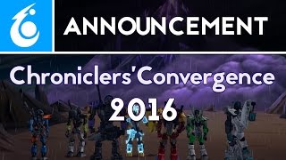 ANNOUNCEMENT: Chroniclers Convergence 2016