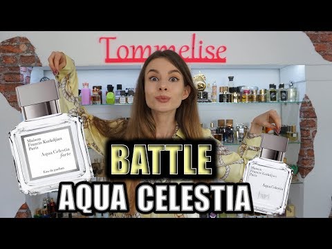AQUA CELESTIA vs. AQUA CELESTIA FORTE by MAISON FRANCIS KURKDJIAN | Tommelise Video