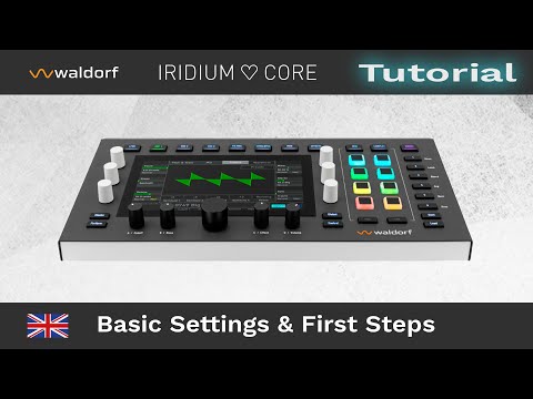 Waldorf Iridium Core Desktop Synthesizer 2024 - Present - Black image 8