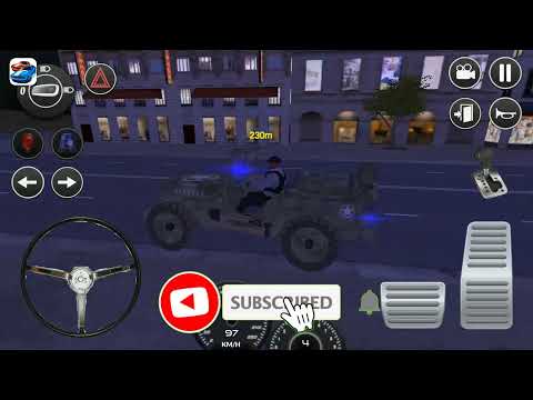 American Police Jeep Driving - Police Games 2021 - Android GamePlay 2021