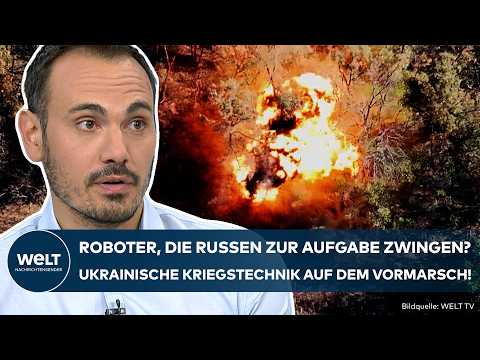 Video Thumbnail: UKRAINE-KRIEG: Roboter an der Front! Mit dieser Technologie zwingen Ukrainer die Russen in die Knie