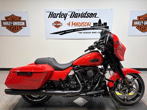 2026 FLHX Harley-Davidson® Street Glide® Blood Orange Black Trim