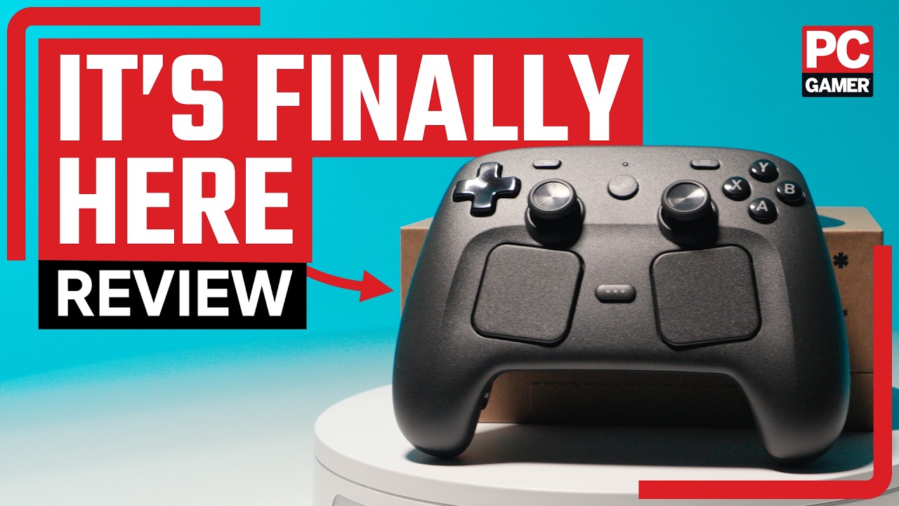 Steam Controller review - a win for the lazy gamer - YouTube