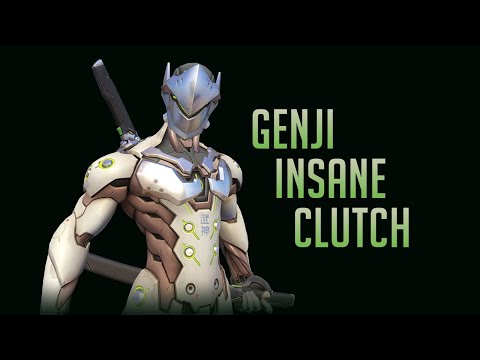 Overwatch - Agilities Genji Insane Clutch | Deflect Pulse Bomb & Huge Plays