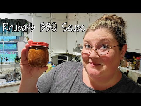 Rhubarb BBQ Sauce