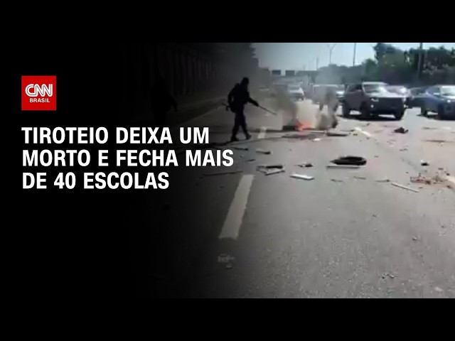 RJ: Operação na Maré deixa morto, bloqueia vias e fecha mais de 40 escolas | BASTIDORES CNN