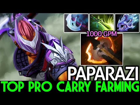PAPARAZI [Anti Mage] That is Way Top Pro Carry Farming 1000 GPM Dota 2