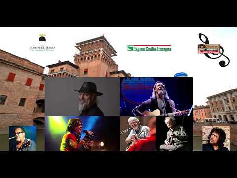 Eugenio Finardi e Alberto Camerini insieme sul palco - Ferrara 2019