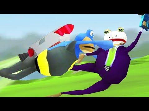 JETPACK BAT FROG vs GRAPPLE HOOK JOKE FROG - Amazing Frog - Part 102 | Pungence