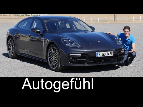 Porsche Panamera FULL REVIEW Hybrid Executive test driven 2017/2018 new neu - Autogefühl