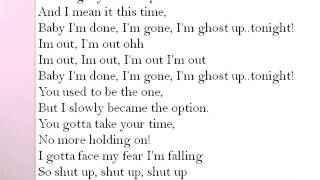Jordin Sparks  I am Out Tonight Lyrics
