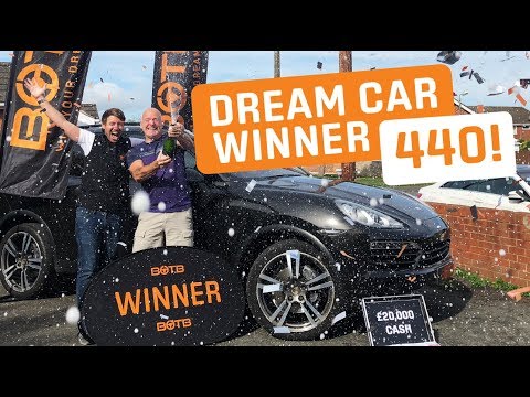 Winner! Week 37 2018 (September 10th - 16th) - Martin Hook - Porsche Cayenne e-Hybrid + £20k