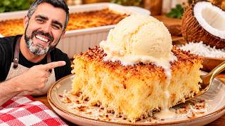 COCADA CREMOSA DE FORNO - FÁCIL - DELICIOSA - A MELHOR SOBREMESA DO MUNDO - Receitas de Pai