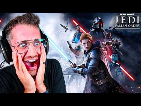 Playing JEDI FALLEN ORDER for the FIRST TIME!!