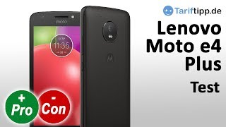 Lenovo Moto e4 Plus | Test deutsch