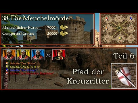 M38: Die Meuchelmörder - Teil 6 - Kreuzritter - Stronghold Crusader | Let's Play (German)