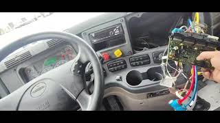Freightliner Cascadia red def light flashing, transmission light on, truck clicks it won't start