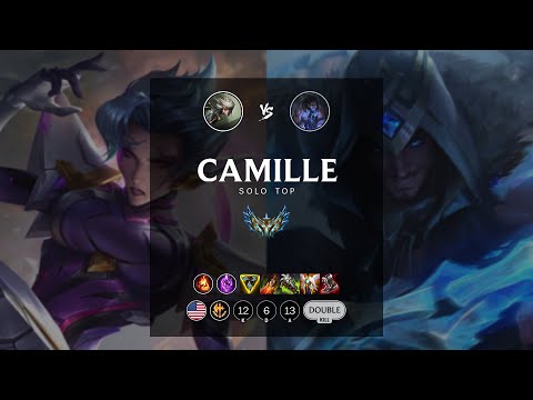 Camille Top vs Sylas - NA Challenger Patch 12.16