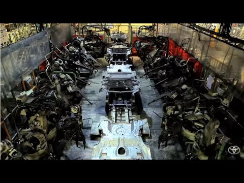 Thumbnail for How to make a Toyota - Toyota Burnaston factory tour in under 2 minutes by Toyota