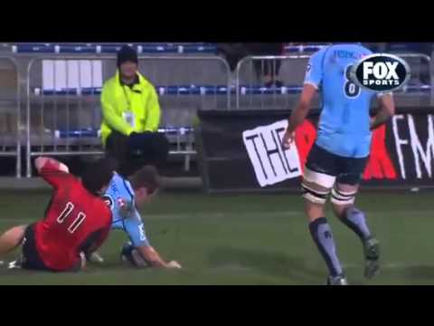 Crusaders vs Waratahs Round 16 2013