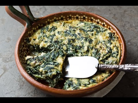 Spinach, Ricotta & Feta Soufflé