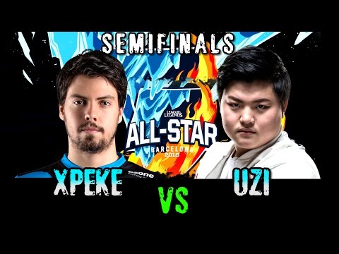 1v1 2016 All-Star xPeke vs Uzi Semifinal