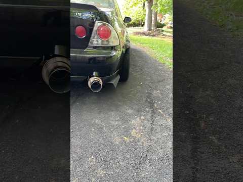 Lexus IS300 Headers & Apexi N1 Exhaust Resonator Delete