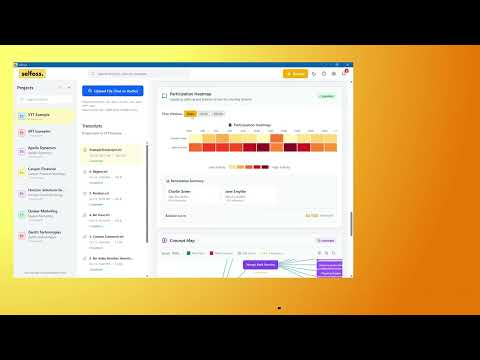 Selfoss - Meeting Intelligence video preview