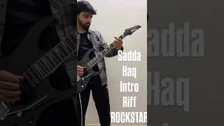 Download lagu Sadda Haq intro riff cover from Rockstar #guitar #guitarcover #saddahaq #bollywoodsongs #bollywood mp3