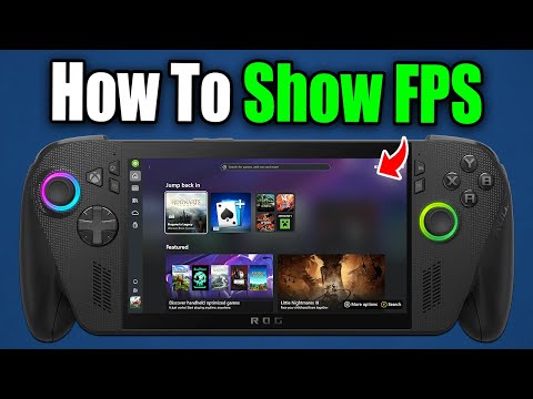 How To Show Your FPS in Games on ROG Xbox Ally X