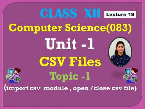 Csv File In Python Import Open Close Csv File Class 12 Python