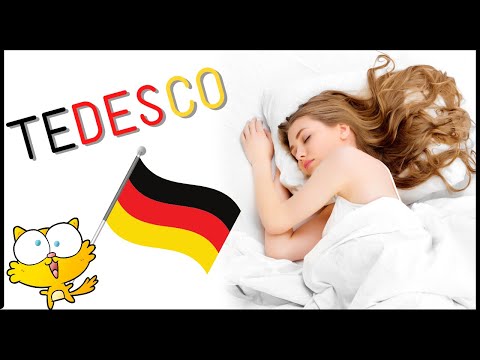 Impara il TEDESCO mentre dormi | Come imparare una lingua dormendo | Corso di TEDESCO per Italiani