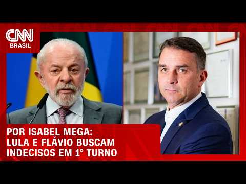 Lula e Flávio buscam indecisos e solução em 1° turno | BASTIDORES CNN