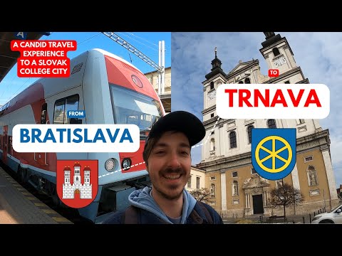 TO TRNAVA FROM BRATISLAVA // A Candid & Casual Travel Experience to a Slovak College Town