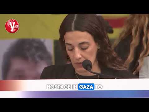 Freed hostage, Arbel Yehoud pleads in Washington for loved ones still held in Gaza