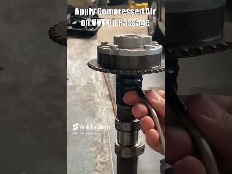 VVT Quick & Easy Test with Compressed Air | VVT | P0011 | P0016 | Test Variable Camshaft Timing