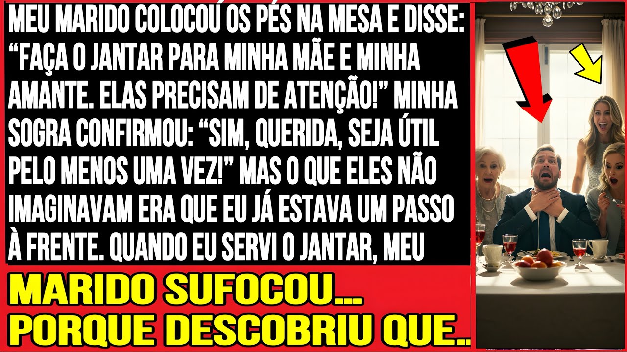 FAÇA O JANTAR PARA MINHA MÃE E MINHA AMANTE