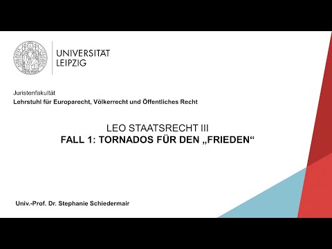 LEO-Repetitorium StaatsR III – Fall 1: Tornados für den "Frieden"