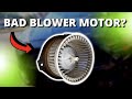 SYMPTOMS OF A BAD BLOWER MOTOR