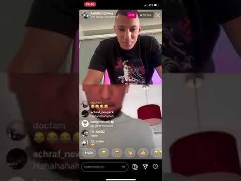 Bobby Vandamme im Gebüsch 😂 Livestream Farid Bang instalent