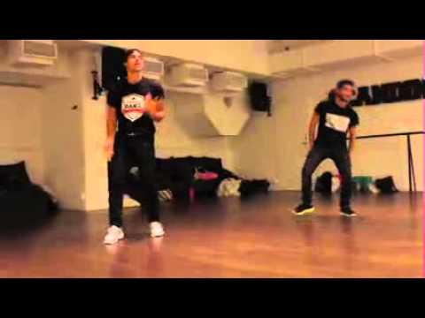 Dance lesson with Eric Saade at Scandinavian Dance Academy