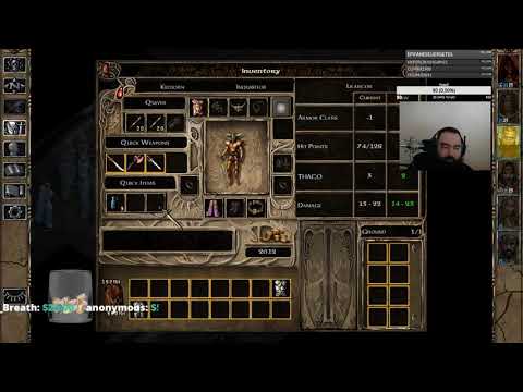 Baldur's Gate Hardcore playthrough Insane SCS no save no reload sorcerer Charles Bronson part 5